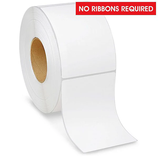 Direct Thermal Roll Labels - 3" x 2" (700/roll) - White