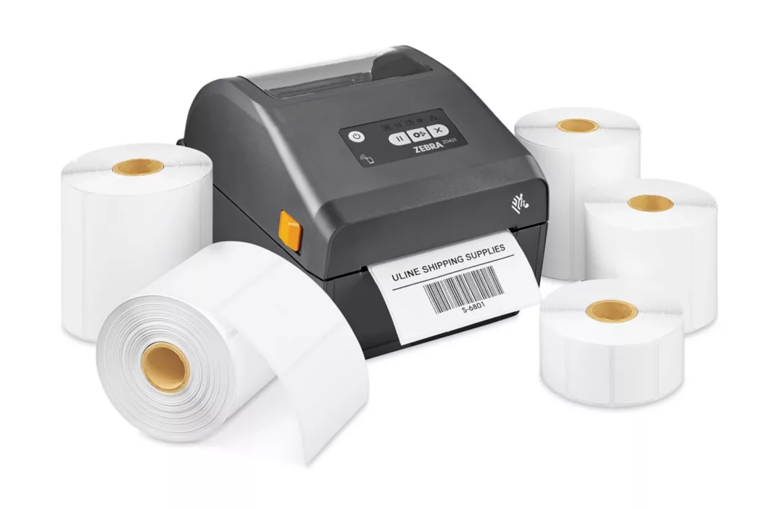 Direct Thermal Roll Labels - 3" x 2", 4" OD