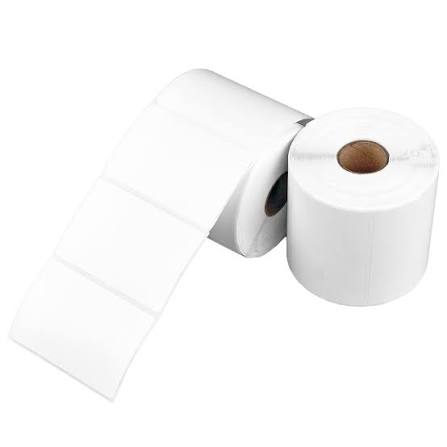 Direct Thermal Roll Labels - 3" x 2", 4" OD